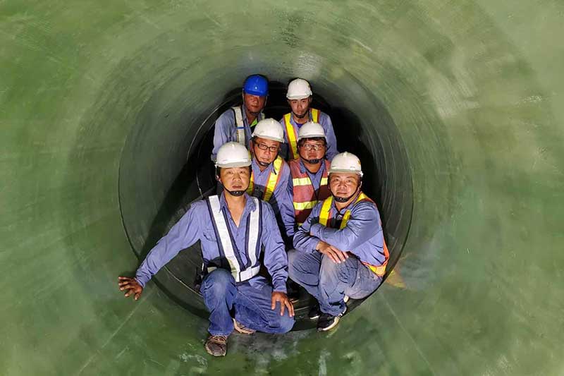 肃州清洗管道的几个步骤