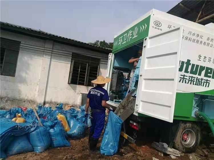 肃州工业污泥压干处理