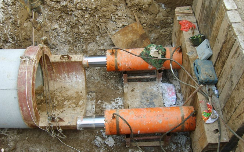 肃州顶管工程的施工方式